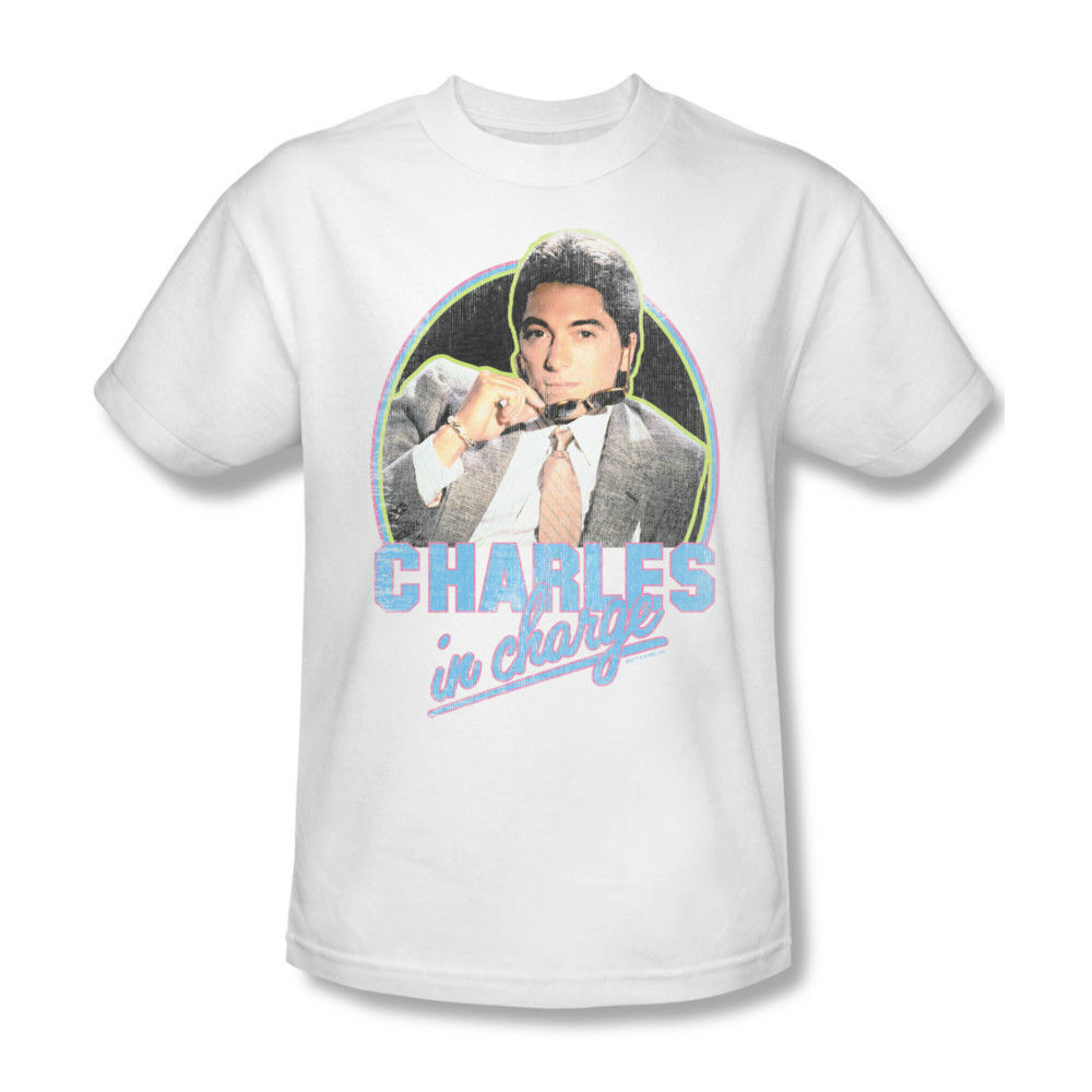 Charles In Charge T-shirt Scott Baio retro 90's classic TV cotton tee NBC205 - $19.99
