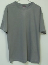 Mens NWOT District Threads Gray Short Sleeve T Shirt Size L - £4.74 GBP