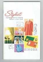 Singer Stylist ZIG ZAG Sewing Machine Free Arm Model 6458 manual - $39.55