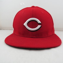 Modern Cincinnati Reds Hat - Fitted Size 7 1/8 - By New Era - New Without Tags - £38.95 GBP