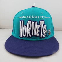 Charlotte Hornets Hardwood Classics Hat - By New Era - New Without Tags-Snapback - £38.54 GBP