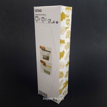 IKEA ISTAD Plastic Freezer Resealable Bags 3 qt &amp; 1 qt 25 Ea. Black Gold - £14.23 GBP