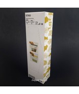 IKEA ISTAD Plastic Freezer Resealable Bags 3 qt &amp; 1 qt 25 Ea. Black Gold - £14.00 GBP