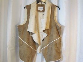 NWT Junarose Faux Fur Sleeveless Vest 0X 1X Org $129.00 - $13.59