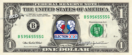 Historic Presidential Election 2020 Trump vs Biden on Real Dollar Bill Cash Mone - £7.09 GBP