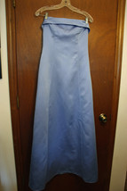 After Six Cinderella Blue Strapless Full Length Dress - £15.13 GBP