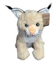 The Bear Factory Lumi the Lynx 16&quot; Plush Cat Stuffed Animal Sparkle Glit... - $19.79