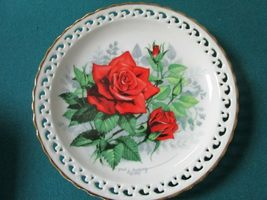 Floral Plates American Rose GARDEN/LENA Liu Floral Cameos Plates Pick 1 (Number: - $38.21