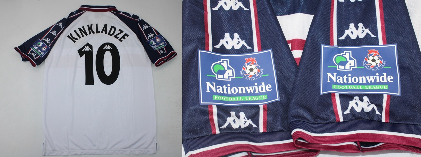 manchester city jersey 1997 1998 shirt away kinkladze (possibe other player)