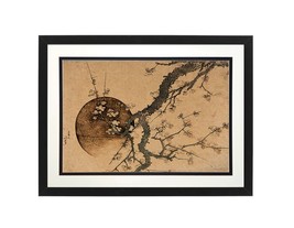 Hokusai Fuji in Spring: Plum Blossoms Framed - £52.11 GBP