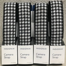 New! Lot Of x4 Insignia - Camera Strap Black/White, NS-DCS844P4 Best Bundle! - £12.36 GBP