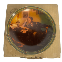 Edwin M. Knowles &quot;A Young Man&#39;s Dream&quot; Norman Rockwell Decorative Plate 1986 - £22.42 GBP