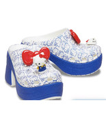 Crocs HELLO KITTY SIREN CLOG 50Th Anniversary WOMEN&#39;S SIZE 7 Slip On - $166.15 CAD