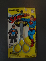 Chemtoy CORP.-SUPERMAN Kiddy SCISSORS-MOC-1973 - £14.54 GBP