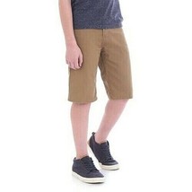 Wrangler Boy&#39;s Advanced Comfort Shorts Size 6 Regular Dirt Color Active Flex NEW - £12.08 GBP