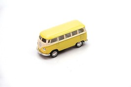 New 2.5&quot; 1962 Vw Volkswagen Bus Diecast Model Toy Car 1:64 Pastel Yellow Gift Ki - $13.96