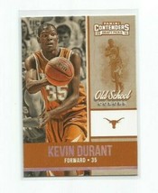 Kevin Durant (Texas) 2016 Panini Contenders Draft Old School Colors Card #13 - £4.00 GBP