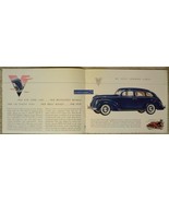 1938 FORD V-8 &#39;85 &amp; 60&#39;  VINTAGE ORIGINAL COLOR SALES BROCHURE - 7708-1-... - £35.88 GBP