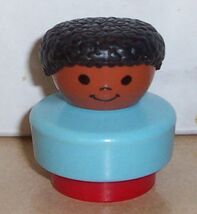 Vintage 90's Fisher Price Chunky Little People Tyler #2372 2393 2394 fig... - $8.88