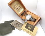 Zippo Wristwatch Watch Chronograph Limited No.0541  running 1993 MIB Rare - $239.00