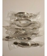 Ten 6&quot; Silvertone Metal Spoon Foot  Cabinet Drawer Pulls/handles - $24.37 CAD