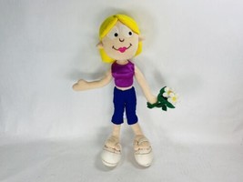 2003 14” Our Family Tree Lizzie McGuire Pose-able Plush Doll Disney Store - £23.58 GBP