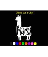 LLAMA MAMA Nature Sticker Decal Laptop Car Window Wall CHOOSE SIZE COLOR - $3.18+