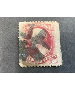 1870-71 US Stamp #148 Without Grill 6 cent Lincoln Used Hinged - £12.46 GBP