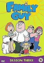 Family Guy: Season Three DVD (2003) Seth MacFarlane Cert 15 3 Discs Pre-Owned Re - $19.00