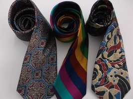3 TIES APPROX 56 INCHES JOHN DAVID SURREY AND KETCH CLASSICS VGUC AND LKNW - $8.99