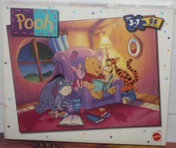 w1998 Mattel Winnie the Pooh Storytime with Pooh 24 Piece Puzzle - Complete - $152.29 MXN