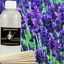 Lavender &amp; Lemongrass Scented Diffuser Fragrance Oil &amp; Reeds Air Freshener - £14.92 GBP+