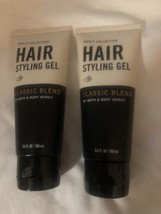 Bath &amp; Body Works 2 Men Collection Hair Styling Gel Classic Blend 3.4oz - £15.90 GBP