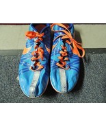 DISCONTINUED Womens Nike RIVAL Track &amp; Field ORANGE BLUE Shoes 8.5 - €20,01 EUR