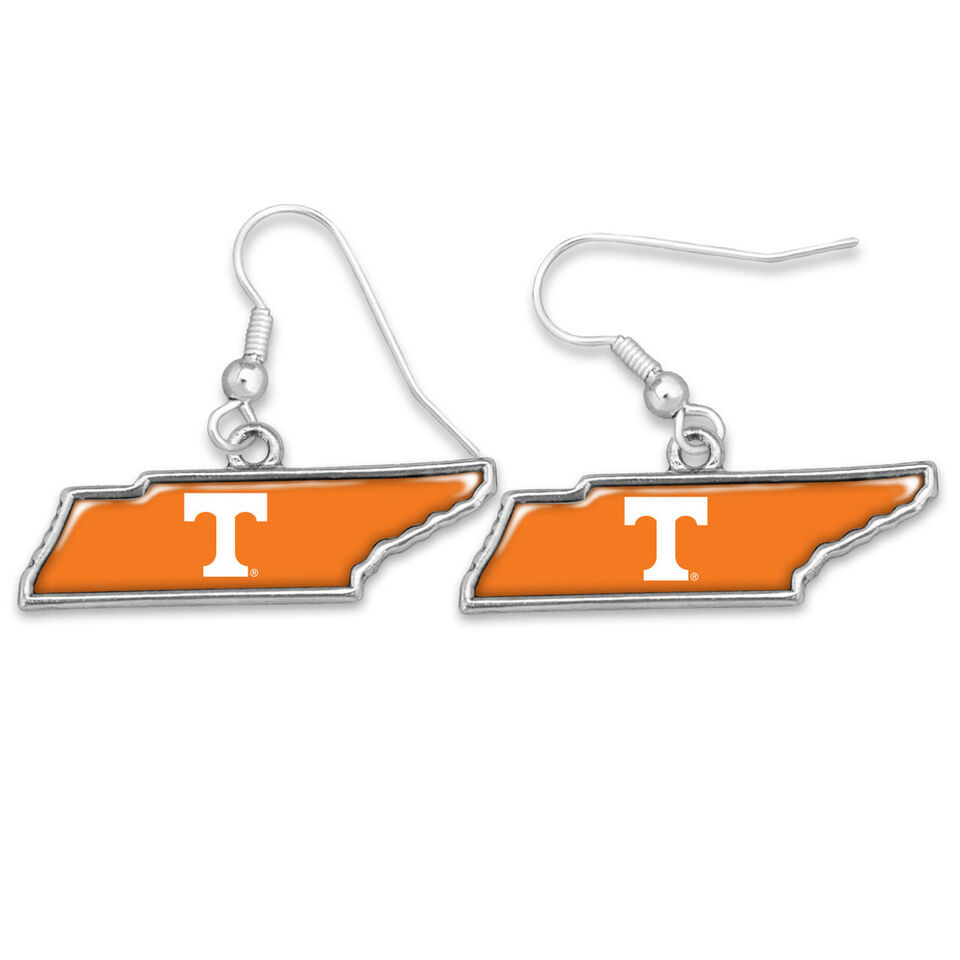 43354 Tennessee Volunteers State of Mine Logo Earrings by From the Heart