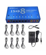 Mosky ISO-8 Guitar Effects Pedal Power Supply For 9V 12V 18V Isolated Ou... - $916.69 MXN