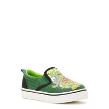 Teenage Mutant Ninja Turtles Boys Size 7 Canvas Graphic Slip On Shoes NWT $18 - £7.86 GBP