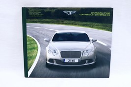 ORIGINAL Vintage 2012 Bentley Continental GT W12 Hardcover Book Sales Br... - $98.99
