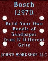 Build Your Own Bundle Bosch 1297D 1/4 Sheet No-Slip Sandpaper 17 Grits - $0.99
