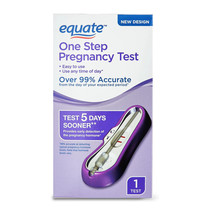 Equate First Signal One Step Pregnancy Test (Pack of 2) - £10.18 GBP