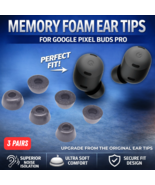 Memory Foam Ear Tips (S/M/L) for Google Pixel Buds Pro – 3 Pairs - $9.97
