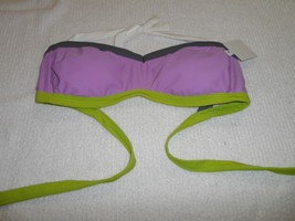 Bca Colorblock Bikini Top Lavender Size L-NWOT - £9.71 GBP