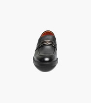 Stacy Adams Todridge Moc Toe Bit Slip On Shoes Black Tumbled 25729-007 image 3