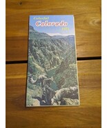 Vintage 1971 Colorful Colorado Travel Brochure Map - $20.24 CAD