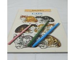 Ruth Heller&#39;s Designs For Coloring Cats Adult Coloring Book - £7.93 GBP