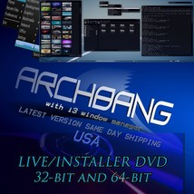 ArchBang Linux is a simple lightweight Linux distribution 32-Bit and 64-Bit USA - £7.75 GBP