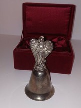 Christmas Silver plated Angel Bell  Madison Avenue 1999 - £6.38 GBP