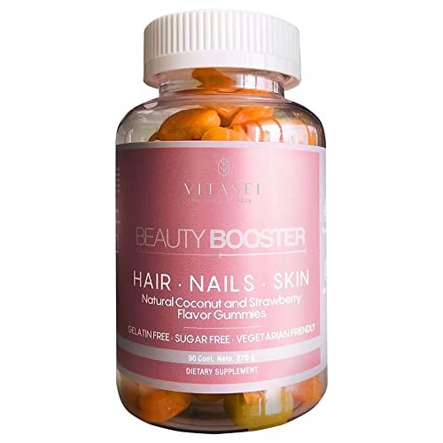 Vitasei Beauty Booster MultiVitamin Biotin, D3, B12 - Hair & Nail Growth Factor, - $35.23