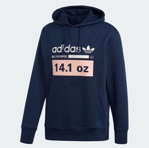New Adidas Originals 2018 Men Kaval Pullover Jumper Navy Cotton Hoodie DH4941 - £79.91 GBP