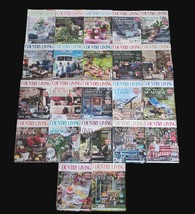 Country Living Magazine British Edition Lot Of 22 Uk Decor Crafts Gardens Travel - £114.57 GBP